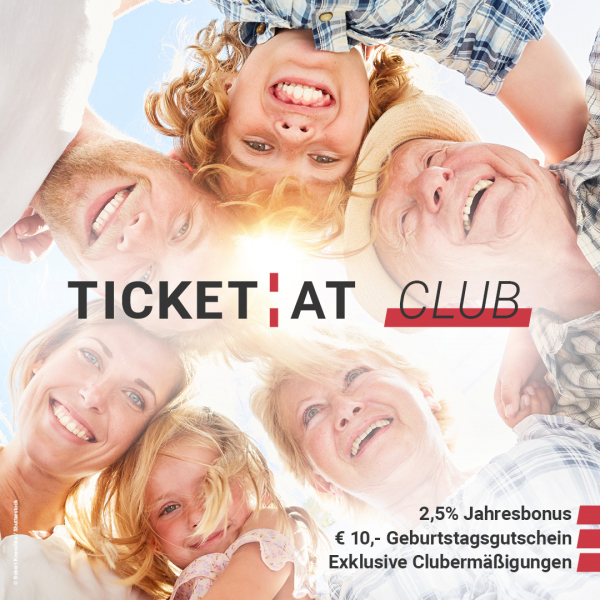Ticket.at Club_mit info_1080x1080px © © Robert Kneschke / Shutterstock