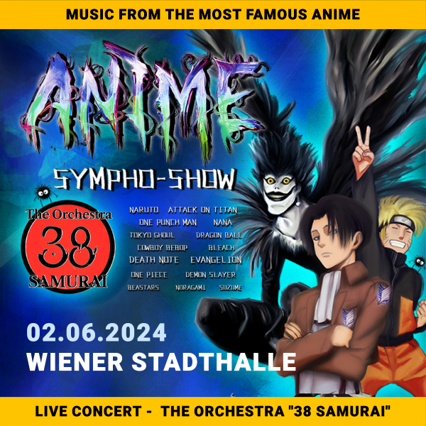 Anime Sympho-Show The Orchestra 38 Samurai 2024 1200x1200 © ART Partner CZ