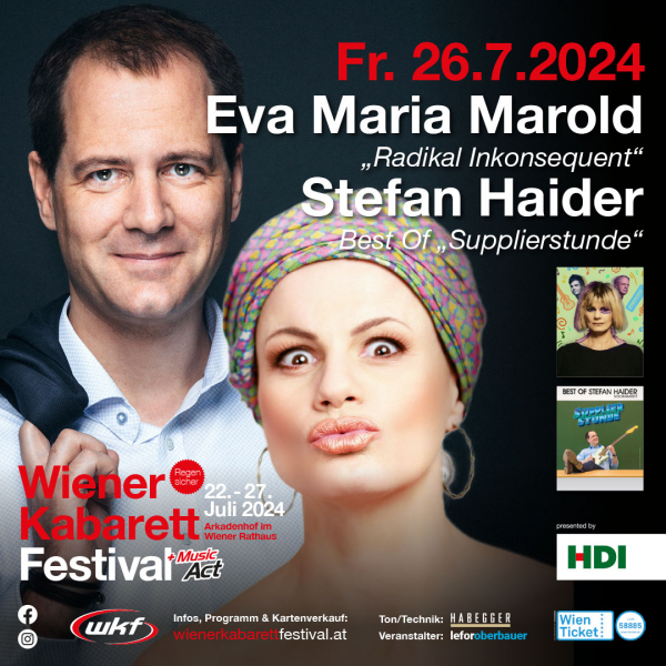 Marold Haider Wiener Kabarettfestival 2024 1080x1080 neu © Lefor Oberbauer GmbH
