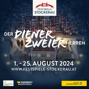 Die Diener zweier Herren Festspiele Stockerau 2024 1080x1080 © Kulturamt Stockerau