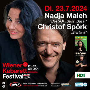 Maleh Spörk Wiener Kabarettfestival 2024 1080x1080 neu © Lefor Oberbauer GmbH